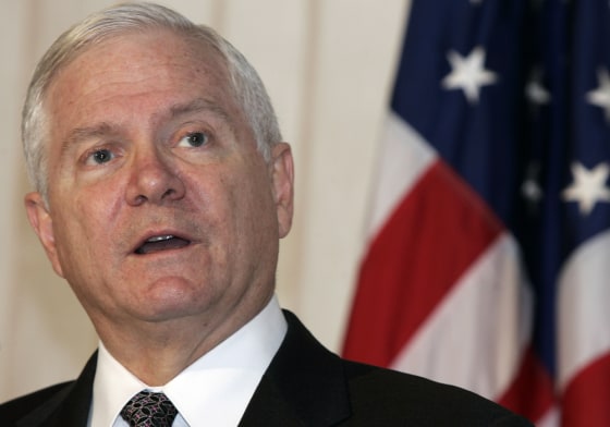 U.S. Defense Secretary, Robert Gates